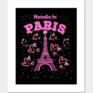 Natalie Travels To Paris Posters and Art